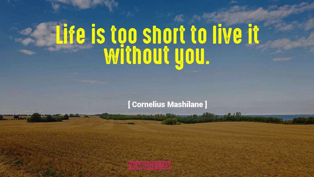 Gyming Short quotes by Cornelius Mashilane