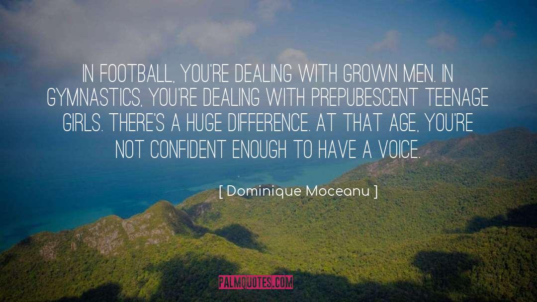 Gymnastics Coach quotes by Dominique Moceanu
