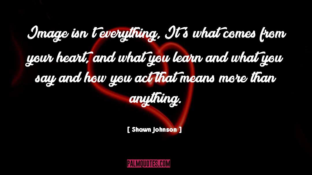 Gymnastics quotes by Shawn Johnson