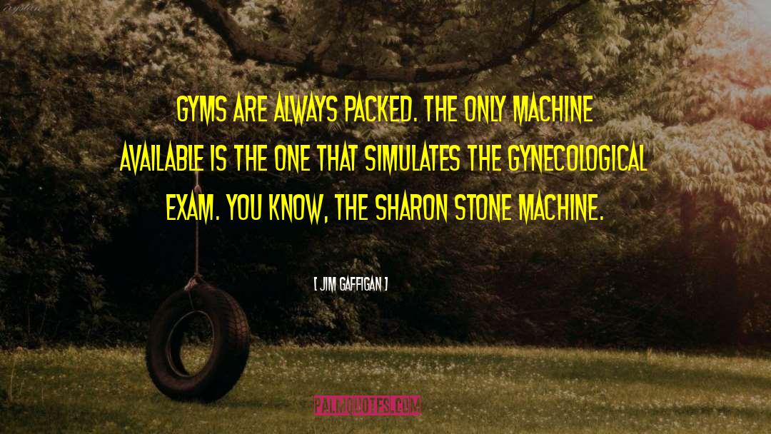 Gyms quotes by Jim Gaffigan