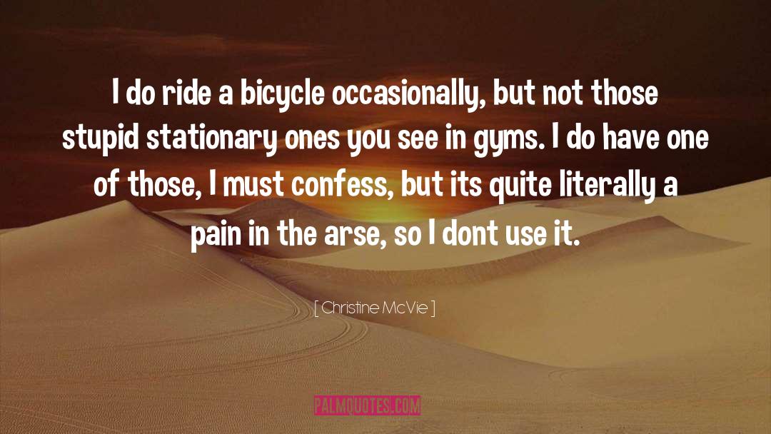 Gyms quotes by Christine McVie