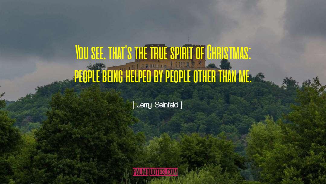 Gypsy Spirit quotes by Jerry Seinfeld