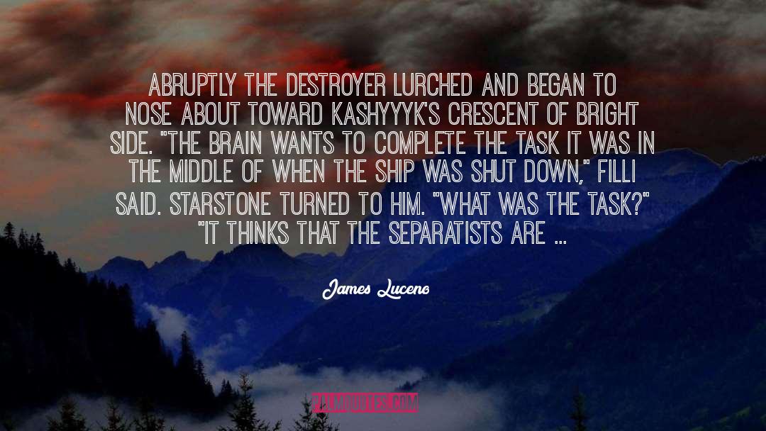 H Bomb quotes by James Luceno