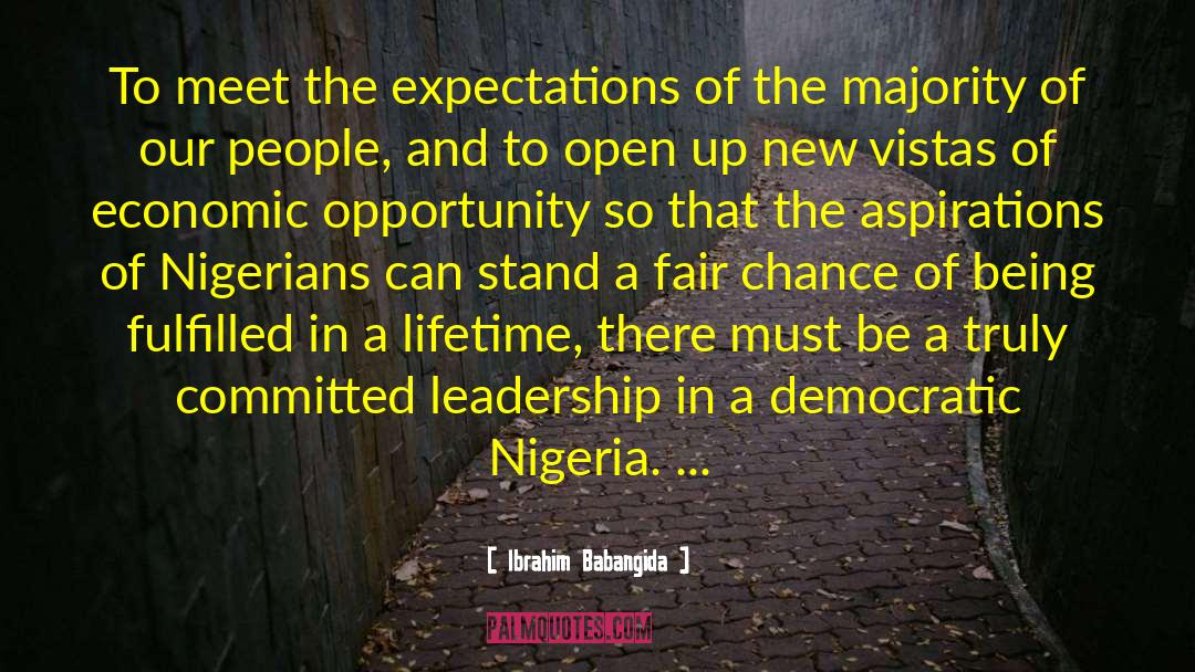 H3 Leadership quotes by Ibrahim Babangida