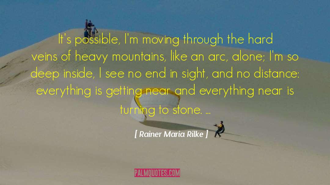 Haardt Mountains quotes by Rainer Maria Rilke
