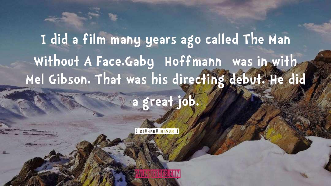 Habermann Film quotes by Richard Masur