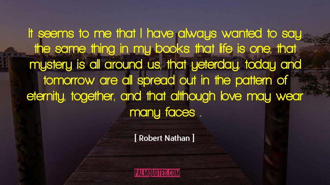 Habit Pattern quotes by Robert Nathan