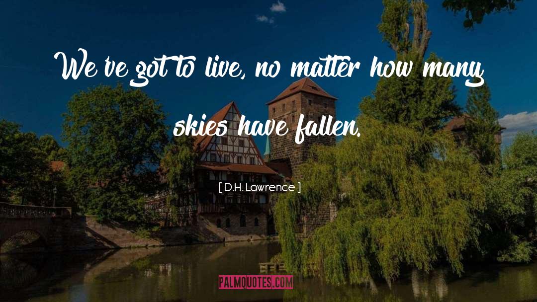 Habitat quotes by D.H. Lawrence
