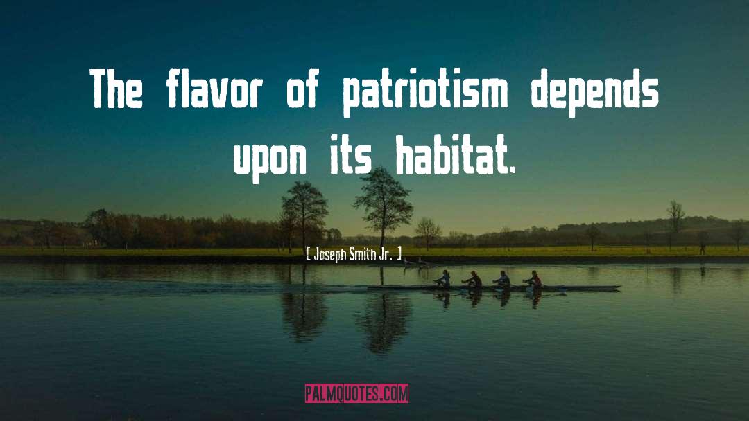 Habitat quotes by Joseph Smith Jr.