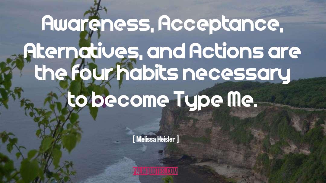 Habits Become Rituals quotes by Melissa Heisler