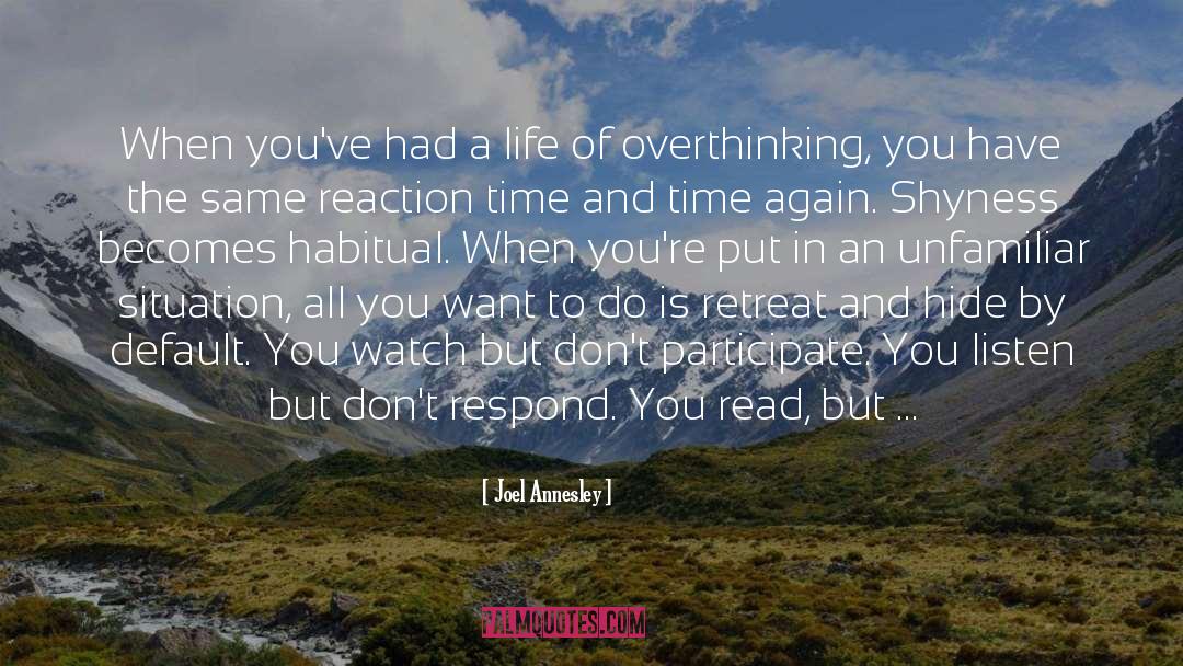 Habitual quotes by Joel Annesley