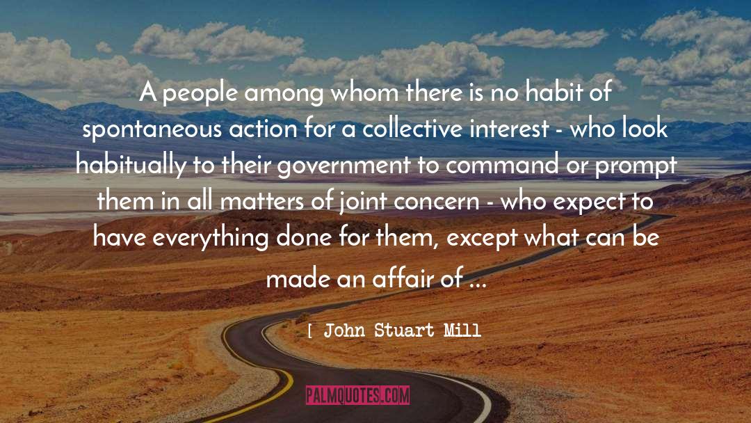 Habitually quotes by John Stuart Mill