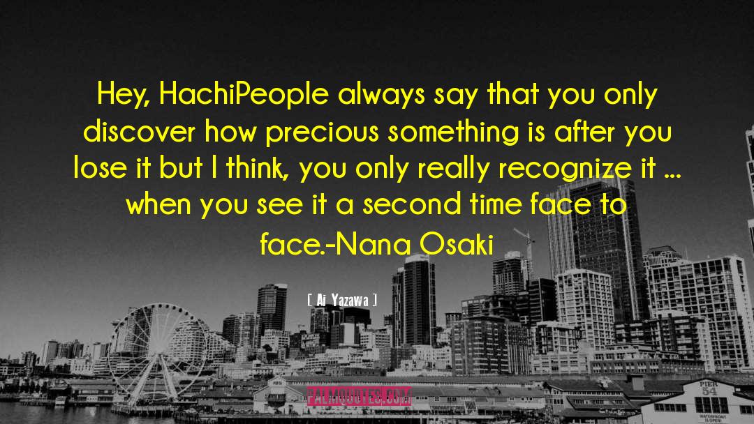 Hachi quotes by Ai Yazawa