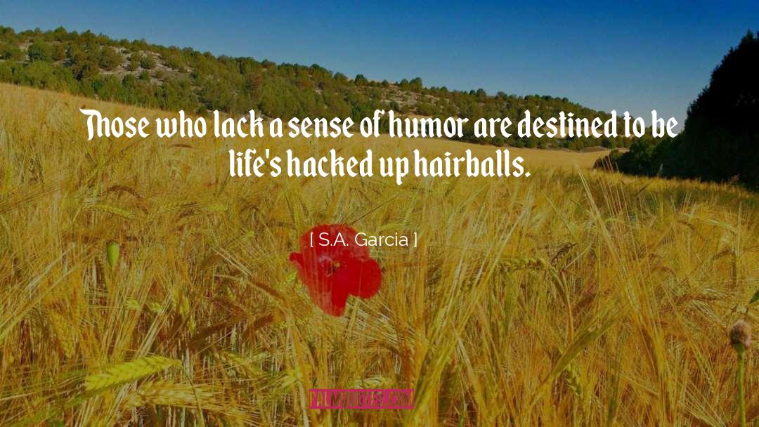 Hacked quotes by S.A. Garcia