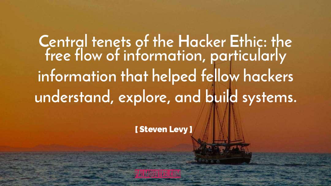 Hacker quotes by Steven Levy