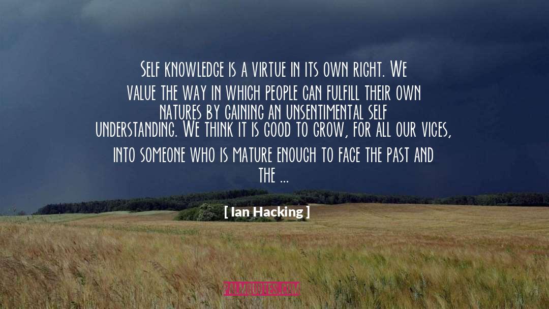 Hacking quotes by Ian Hacking