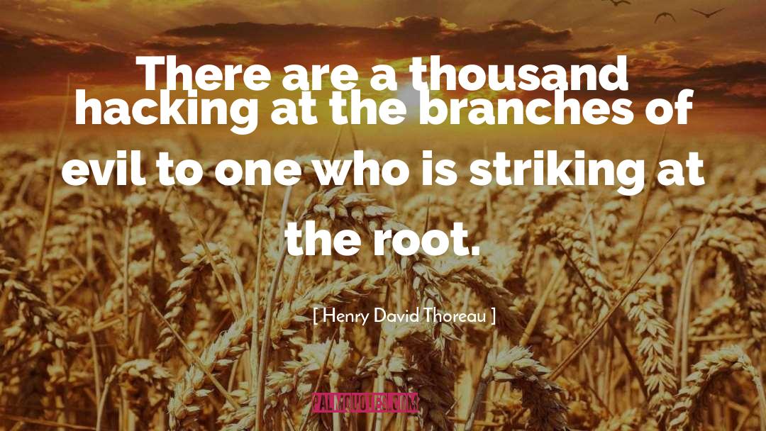 Hacking quotes by Henry David Thoreau