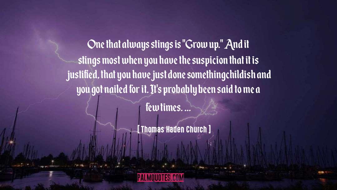 Haden quotes by Thomas Haden Church