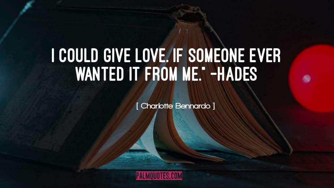 Hades quotes by Charlotte Bennardo
