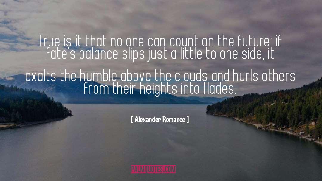 Hades quotes by Alexander Romance