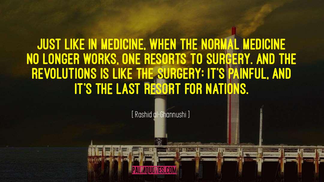 Hadids Before Surgery quotes by Rashid Al-Ghannushi
