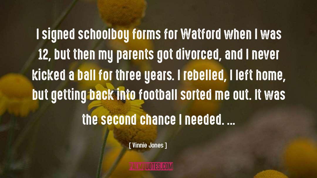 Haener Football quotes by Vinnie Jones