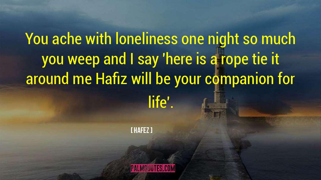 Hafiz quotes by Hafez