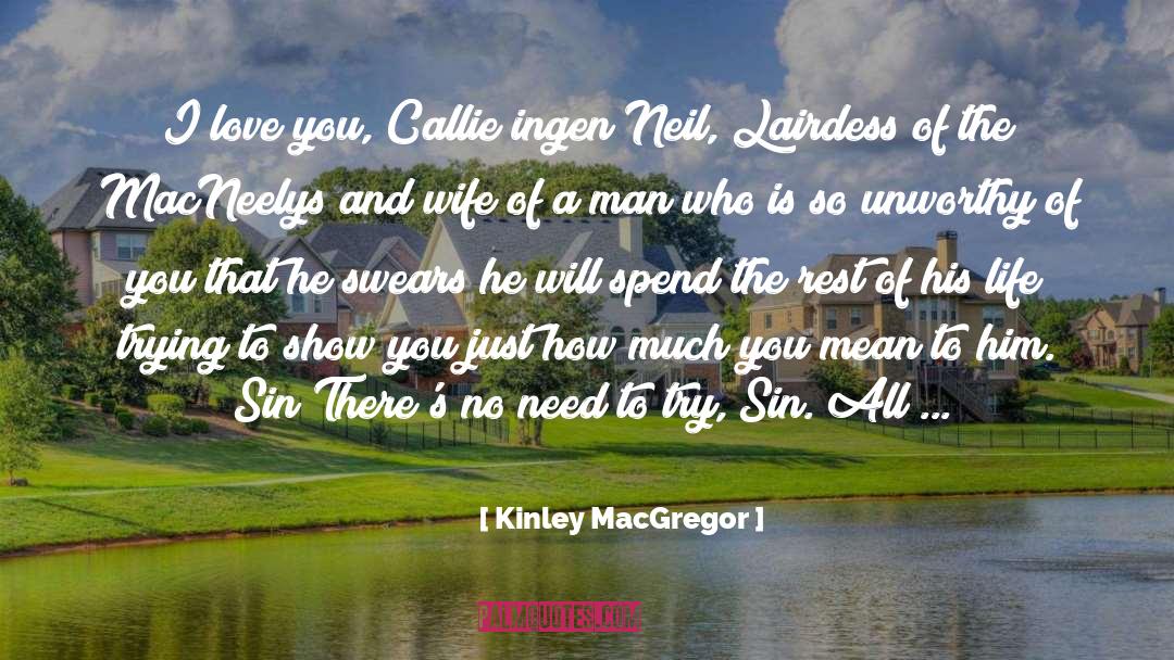 Hagars Wife quotes by Kinley MacGregor