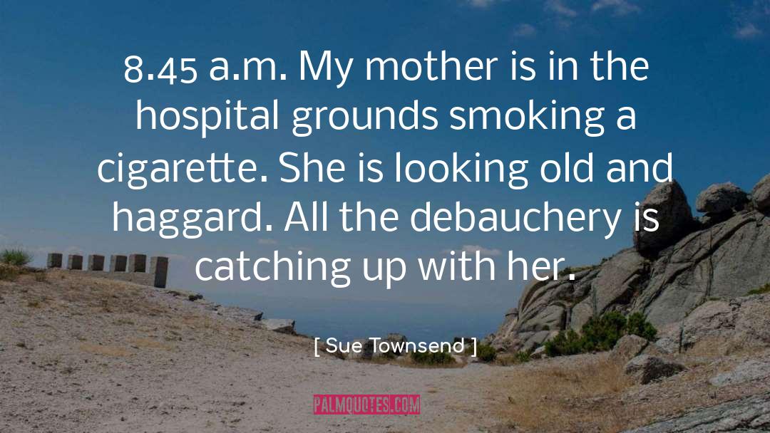 Haggard quotes by Sue Townsend
