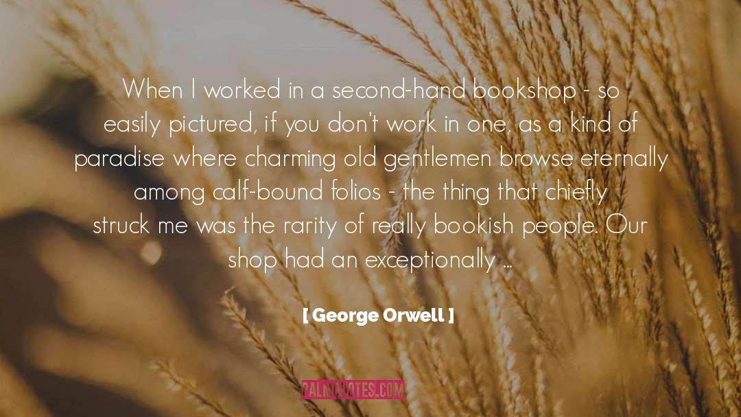 Haggling quotes by George Orwell