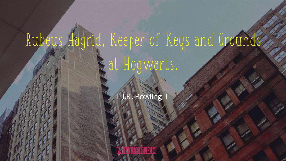 Hagrid quotes by J.K. Rowling