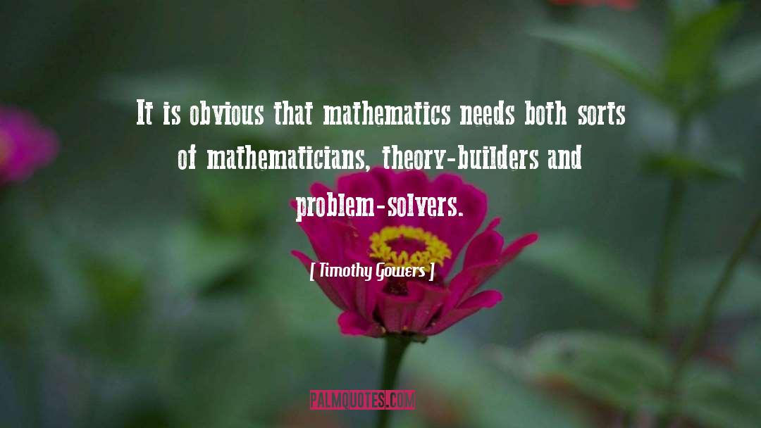 Hagstrom Builders quotes by Timothy Gowers