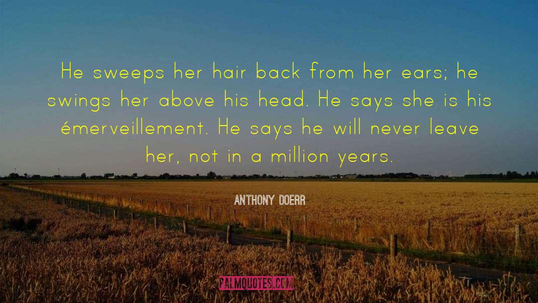 Hair Braids quotes by Anthony Doerr
