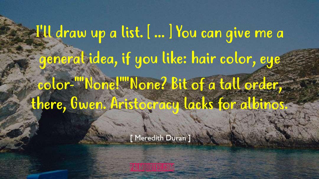 Hair Color quotes by Meredith Duran