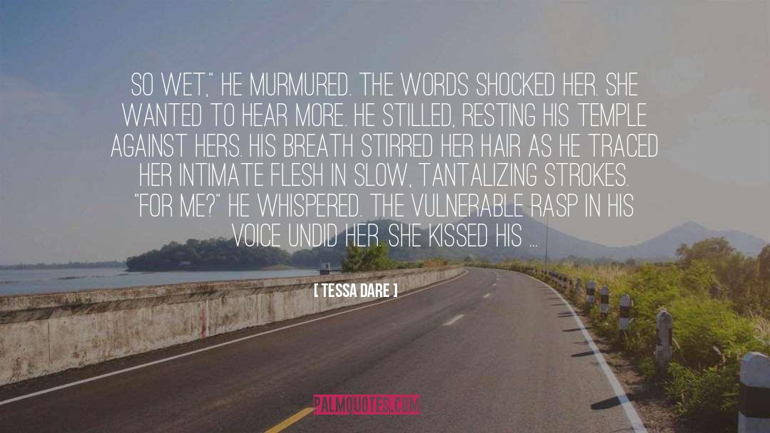 Hair Extensions quotes by Tessa Dare