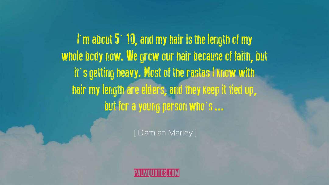 Hair Product quotes by Damian Marley