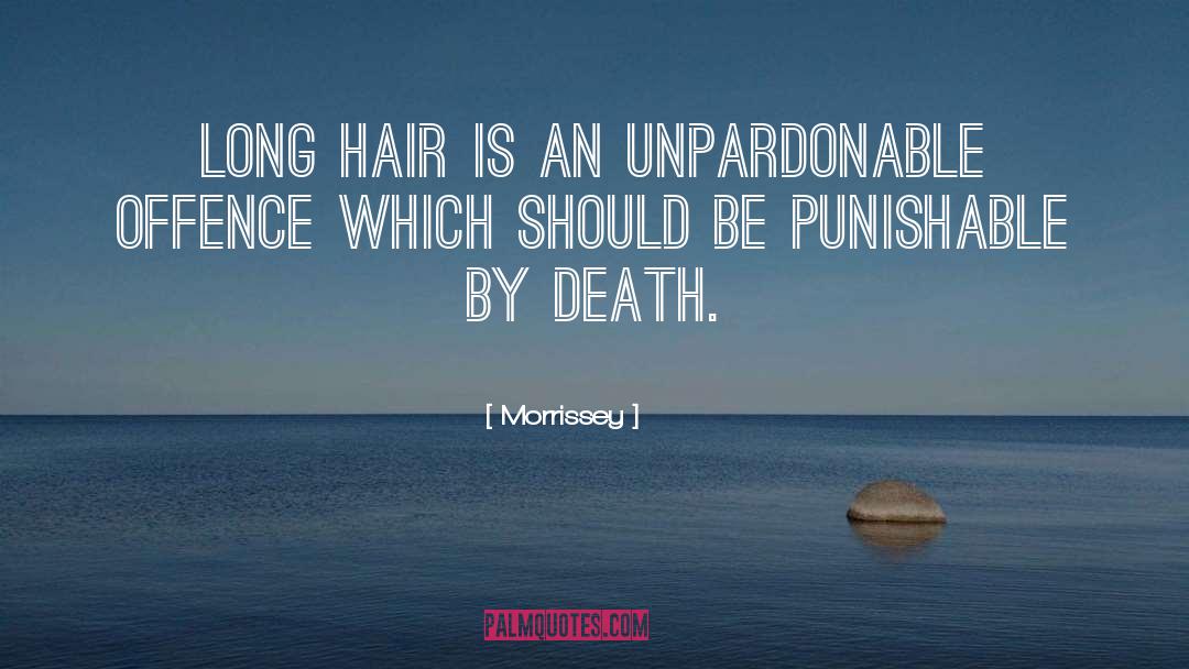 Hair Trimming quotes by Morrissey