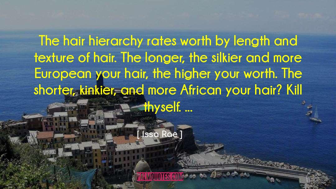 Hair Trimming quotes by Issa Rae