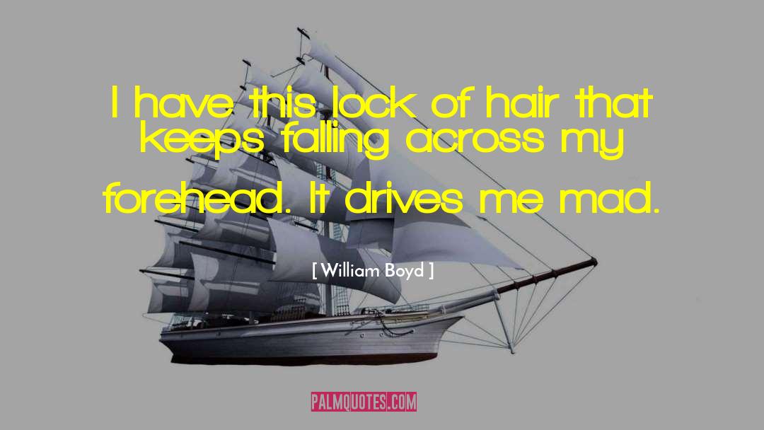 Hair Up quotes by William Boyd