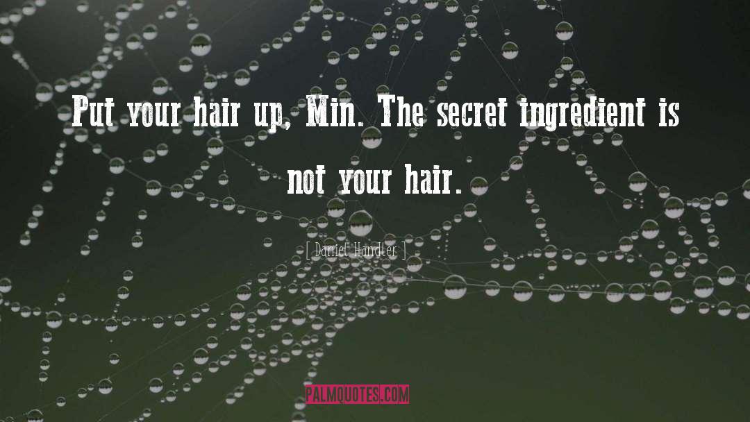 Hair Up quotes by Daniel Handler