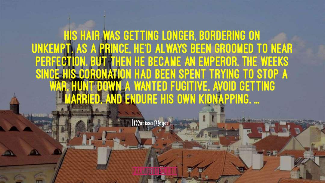 Haircuts quotes by Marissa Meyer