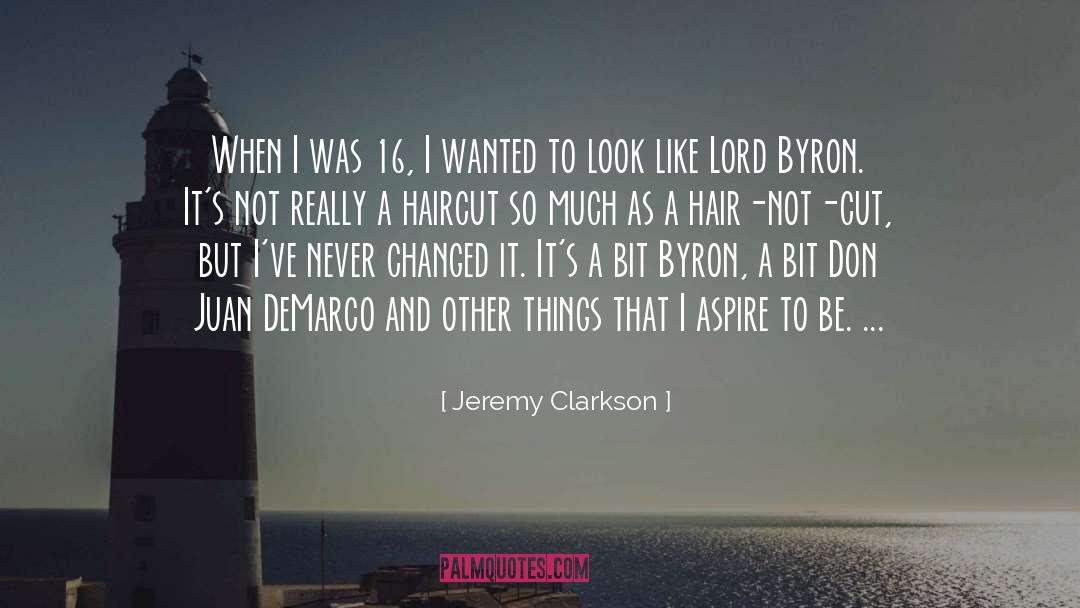Haircuts quotes by Jeremy Clarkson