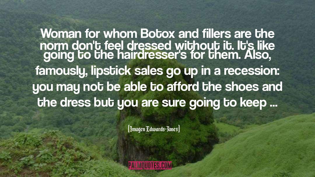 Hairdresser quotes by Imogen Edwards-Jones