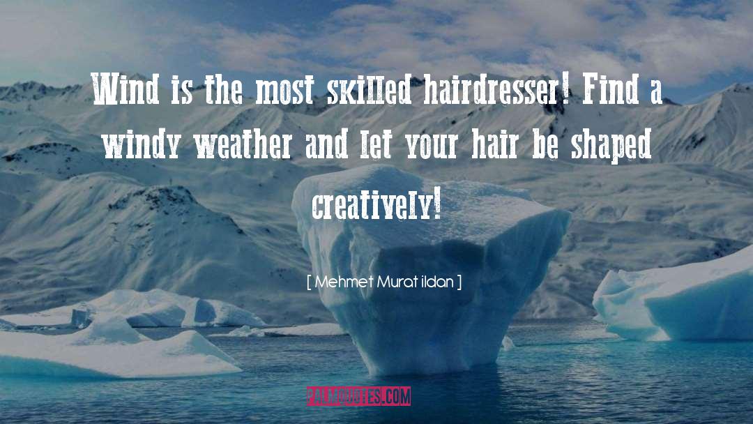 Hairdresser quotes by Mehmet Murat Ildan