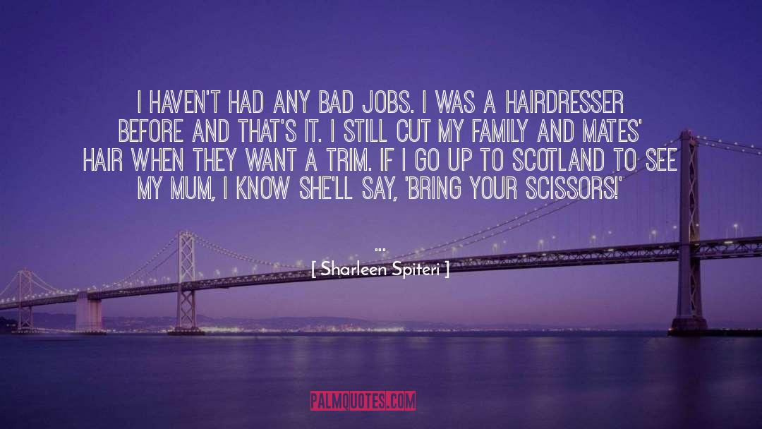 Hairdresser quotes by Sharleen Spiteri