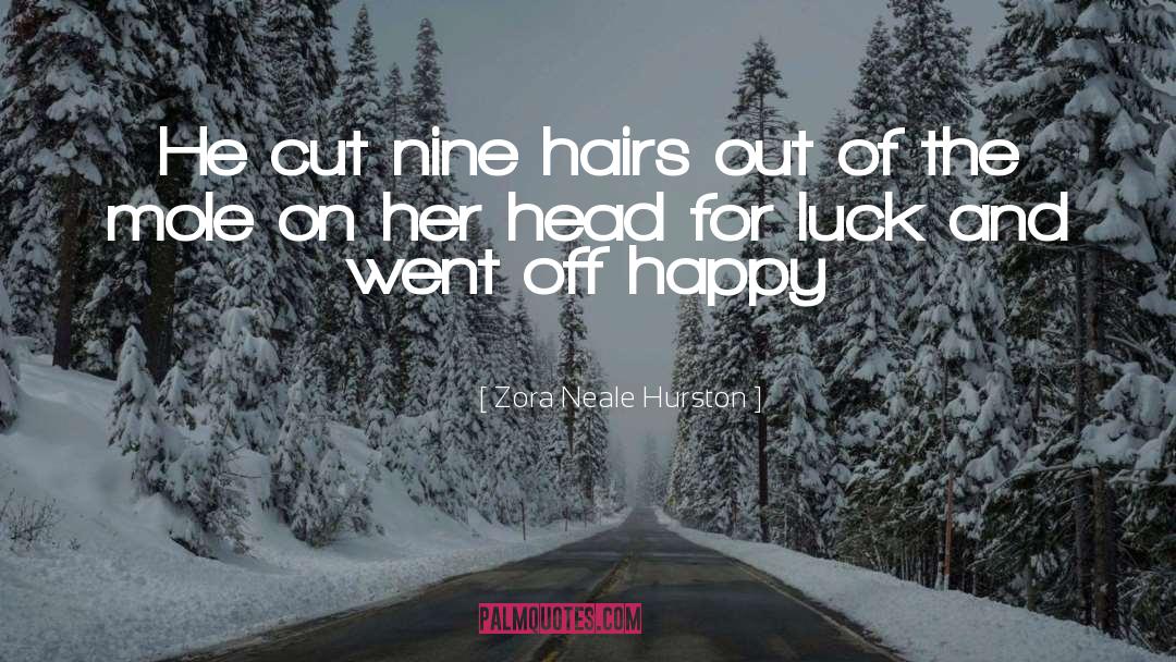 Hairs quotes by Zora Neale Hurston