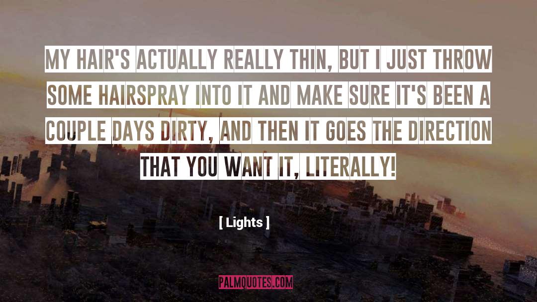 Hairspray quotes by Lights