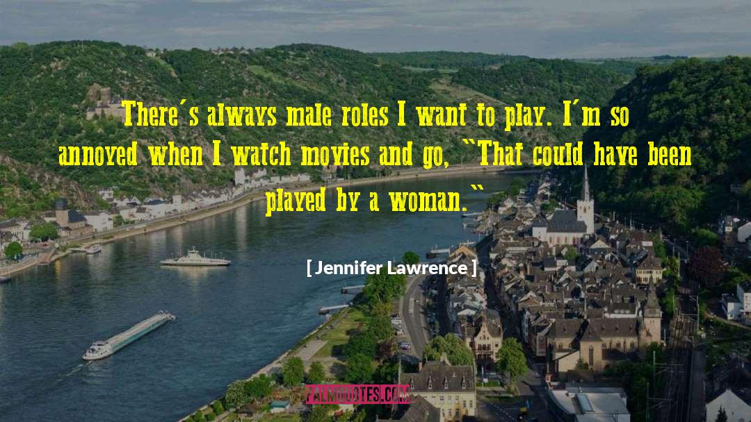 Hairy Male quotes by Jennifer Lawrence