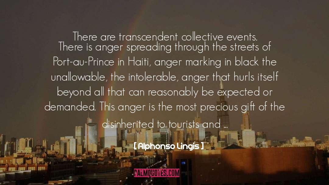 Haiti quotes by Alphonso Lingis