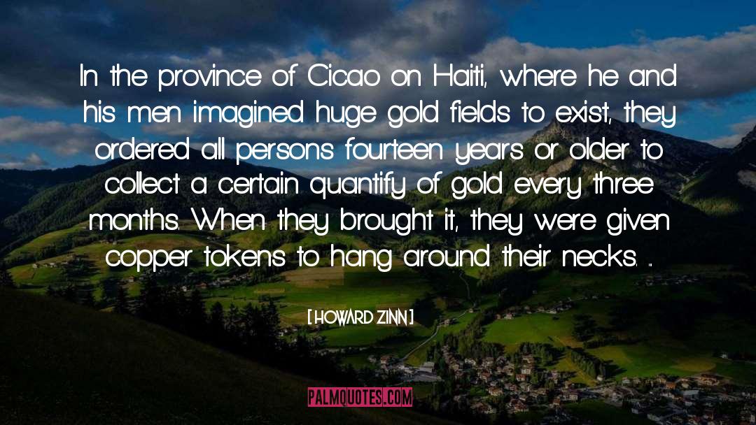 Haiti quotes by Howard Zinn